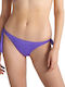 Bikini Inferioare Slip cu Dantelă Violet