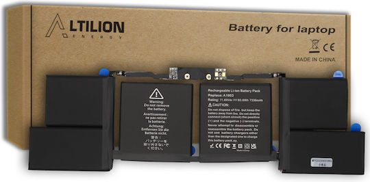 Laptop-Batterie A1953 Apple MacBook Pro 15 A1990 2018-2019