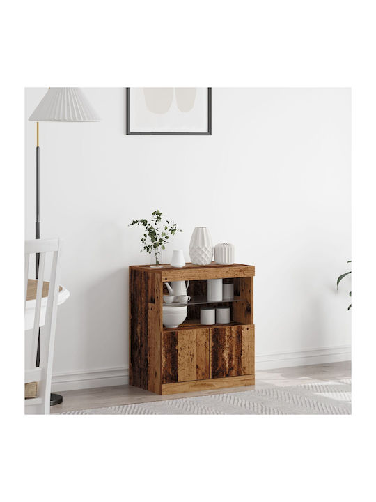 Cabinet Storage Solid Wood L60xW37xH67cm
