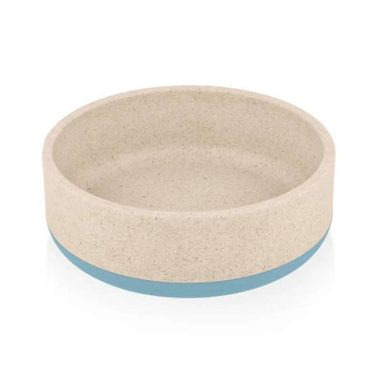 Schalen Futter für Hund 22cm in Orange Farbe