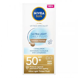 Nivea Sun Ultra Light Daily Fluid Sunscreen Bod...