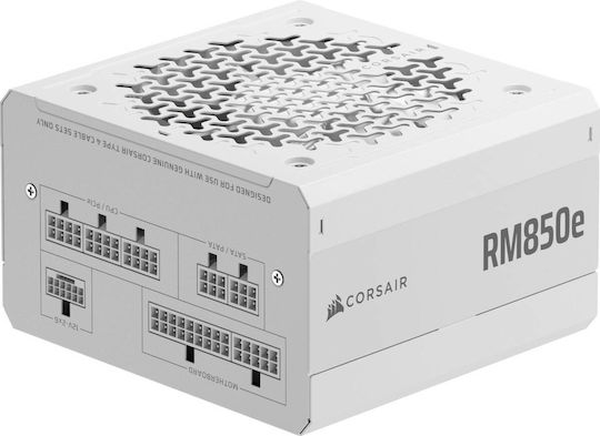 Corsair RM850e ATX3.1 850W White Computer Power Supply Full Modular 80 Plus Gold