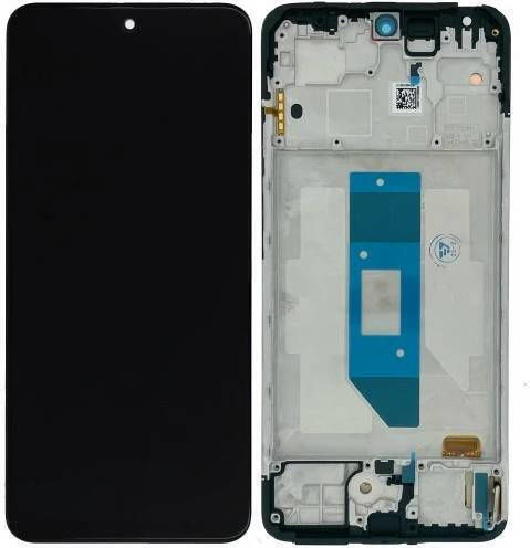 Xiaomi Screen with Touch Mechanism and Frame for Xiaomi Redmi Note 14 4G (Black)