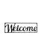 General Trade Metal Wall Hanger With 6 Hooks Black 51x15.2x3.5cm