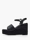 Noelle Tone Women's Platform Shoes Black