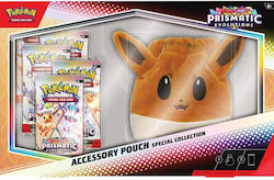 Pokemon Prismatic Evolutions Калъф За Аксесоари Специална Колекция Алено И Виолетово Pokemon Prismatic Evolutions Калъф За Аксесоари Специална Колекция Алено И Виолетово