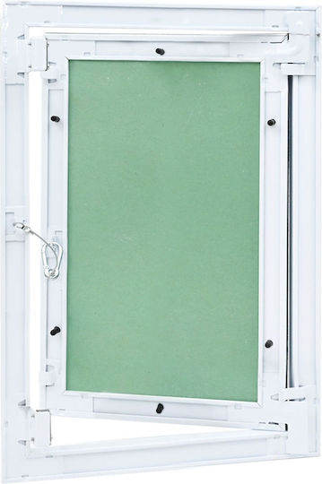 Vidaxl Aluminum Access Panel Plaster 300x400 mm Green