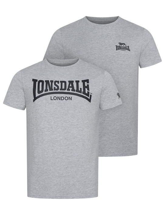 Lonsdale Piddinghoe T-Shirt Grey/Black