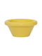 Urban Nature Culture Amsterdam Ceramic Salad Bowl Yellow 12.5x12.5x6cm