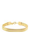 Michael Kors Premium Women's Bracelet Made of Brass Gold Plated 18cm