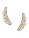 Ohrringe aus Gold 14K mit Steinen