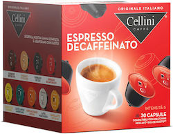 Cellini Espresso Entkoffeiniert 30Mützen Cellini Espresso Entkoffeiniert 30Mützen