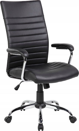 Office Products Ibiza Office Chair with Adjustable Arms Black