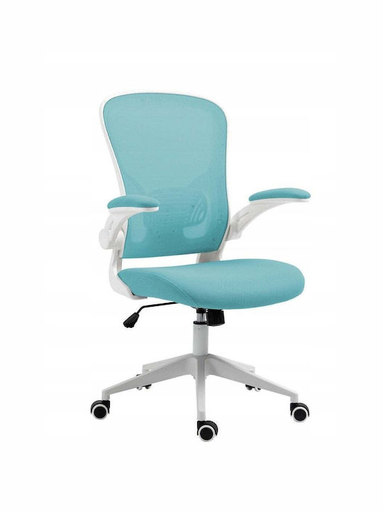 Καρέκλα Γραφείου με Ρυθμιζόμενα Μπράτσα Turquoise Chios Office Products