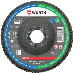 Δισκος Λειανσης Μπλε-πρασινος Rl Φ125 P120 Würth