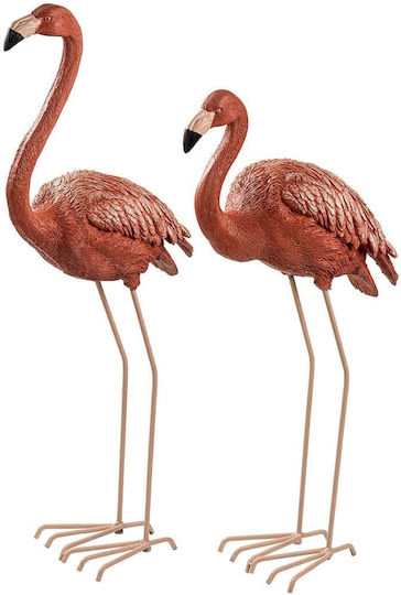 Aberto Design Set of Decorative Figures made of Metal 18x40x86cm 2pcs