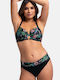 Bikini Slip Hohe Taille Black