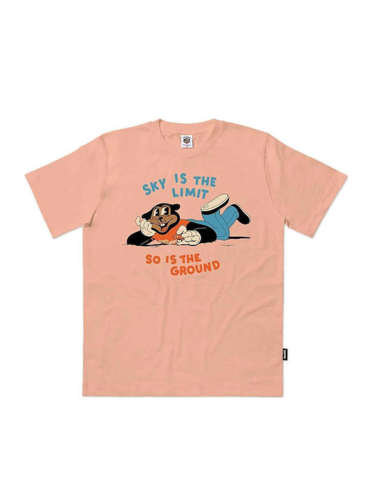 Dudes Bio-Baumwoll-T-Shirt Limits Prairie Sunset 10006295