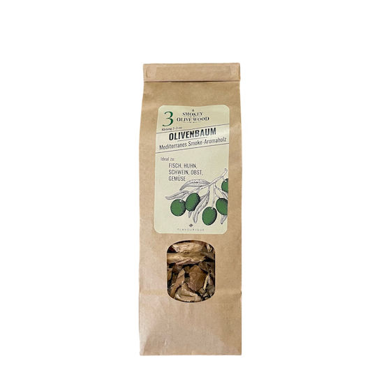 Smokey Olive Wood BBQ Smoking Chips 500gr 1pcs