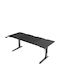 Gaming Office Holm Modular Wooden Black 180x75x70cm