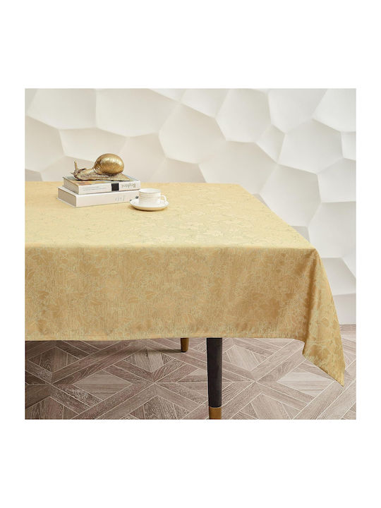 Față de masă Rezistent la pete Washable Waterproof Auriu 140x200cm