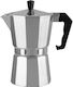 Ertone Μπρίκι Espresso 9cups Ασημί