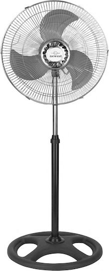Newest FN-50 Pedestal Fan 110W Fan Diameter 50cm Silver