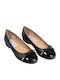 Anatomic Leather Ballerinas Black