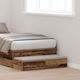 vidaXL Bed Drawer made of Wood in Brown Color 8...