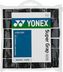Yonex Super Grap Овъргрип X 12 Черен Yonex Super Grap Овъргрип X 12 Черен