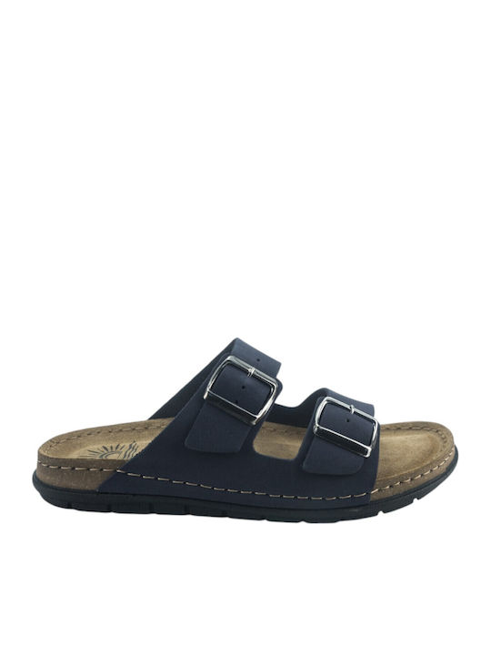 Herrensandalen in Blau Farbe