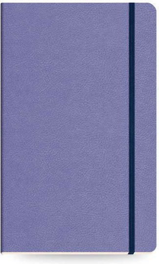 The Writing Fields Softline Σημειωματάριο Ριγέ με Λάστιχο
