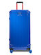 Piquadro Μεγάλη Βαλίτσα Ταξιδίου Σκληρή Pop Blue με 4 Ρόδες Ύψους 80εκ.