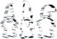 Christmas Cookie Cutter Set 3 Pieces Stainless Steel 13.5cm