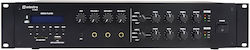 Adastra V-242 Amplificator de putere Amplificator comercial cu 2 Zone 240W/100V și Conexiuni USB/FM/Bluetooth