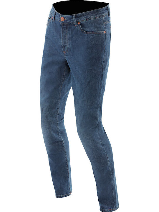 Dainese 5-Pocket Denim Regular Мъжки Мотоциклетен панталон Jeans Blue