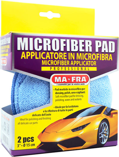 Ma-fra Applicator Microfiber Pad-hand Σπόγγος Εφαρμογής Γυαλιστικών