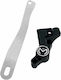 Moose Racing Aluminium Kettenführung 13-016 Husqvarna Fc 350 250 16-19 Ktm Sx-f Eloxiertes Schwarz Kit