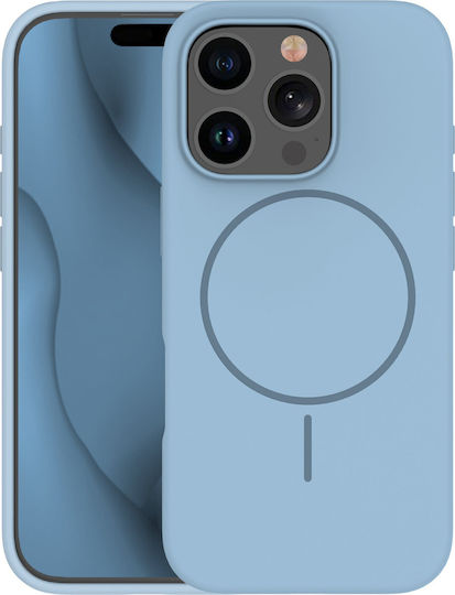 TelForceOne Silicone Thin Mag Back Cover Silicone Blue (iPhone 13)