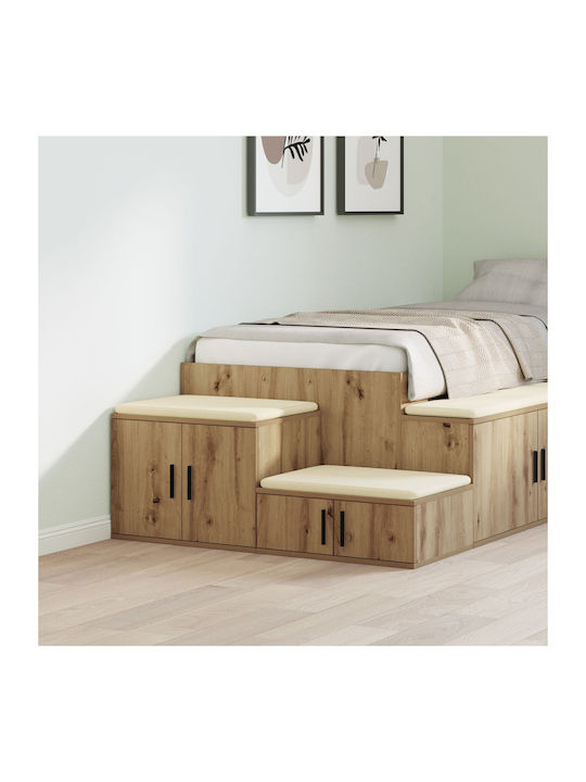 Cabinet Storage Wooden L127xW41xH40cm