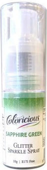 Изумрудено зелена блестяща спрей 10g Coloricious