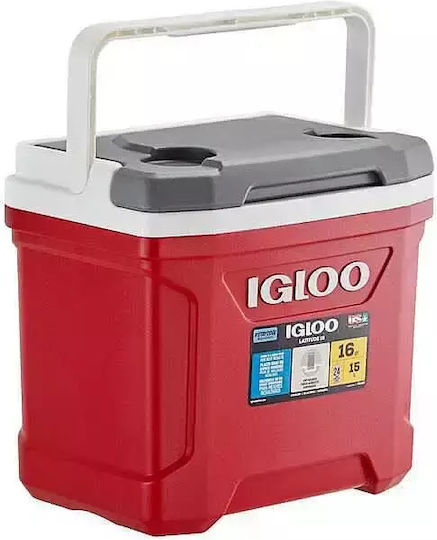 Igloo Latitude 16 Φορητό Ψυγείο 15lt Κόκκινο