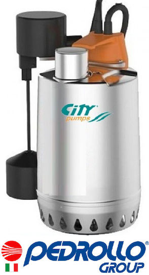 City Pumps Μονοφασική Αντλία Ακαθάρτων / Λυμάτων 1.5hp με Φλοτέρ 48TXP25A1U