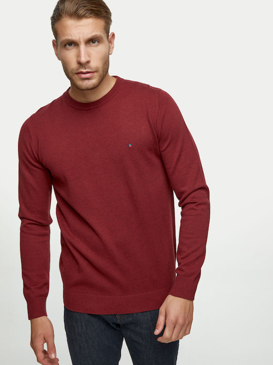 Pulover cu mânecă lungă Burgundy