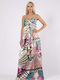 Summer Maxi Dress with Wrap