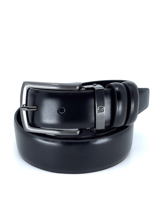 Legend Accessories Ανδρική Ζώνη Δερμάτινη Μαύρη