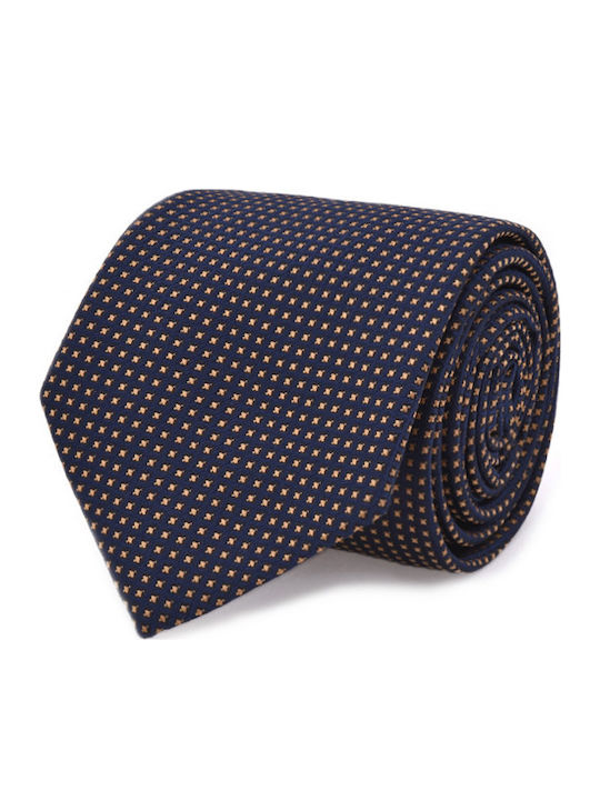 Makis Tselios Fashion Men's Tie Printed in Blue Color