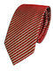 Octopus Men's Tie Silk Printed in Red Color