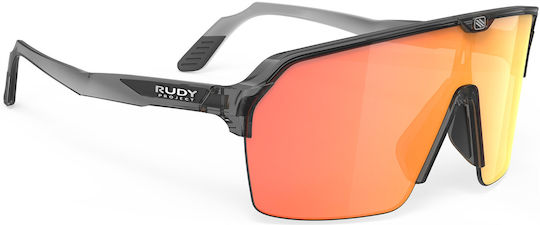 Rudy Project Cycling Glasses with Orange Frame & Dark Lenses