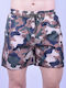 Design Men's Swimwear Shorts Brown Camo
